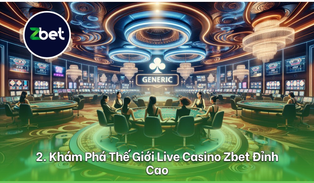 Live Casino 2 Khám Phá Thế Giới Live Casino Zbet Đỉnh Cao
